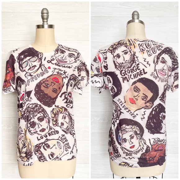 WACKY WACO Boys All Over Me TShirt Artwork By SETH BOGART Face POP Boy Singers - Picture 12 of 16